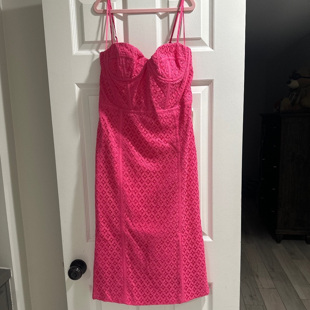 Bardot Lili pink dress